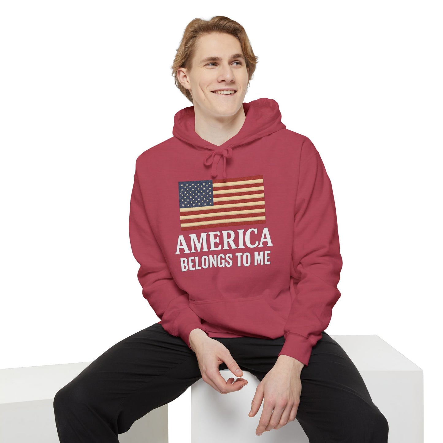 America Belongs to Me | Patriotic Hoodies for Proud Americans