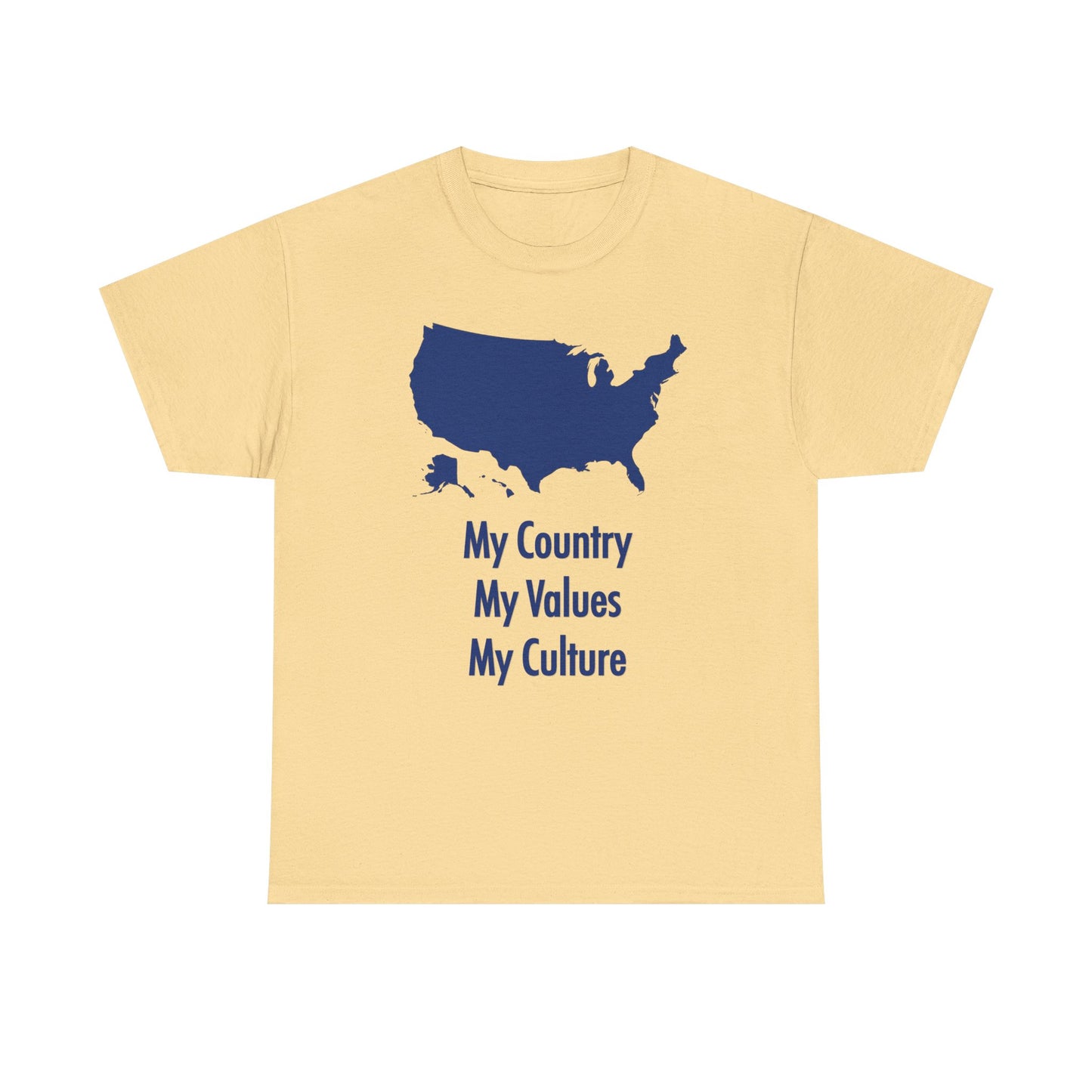My Country My Values | Patriotic T-Shirt for Proud Americans