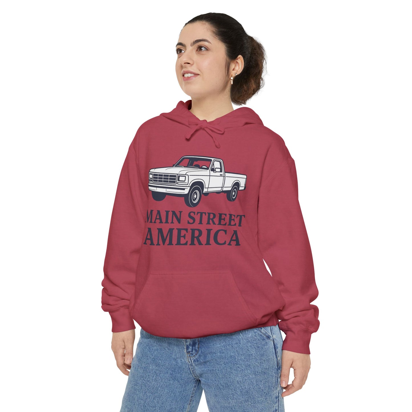 Main Street America Hoodies – Vintage Truck Design