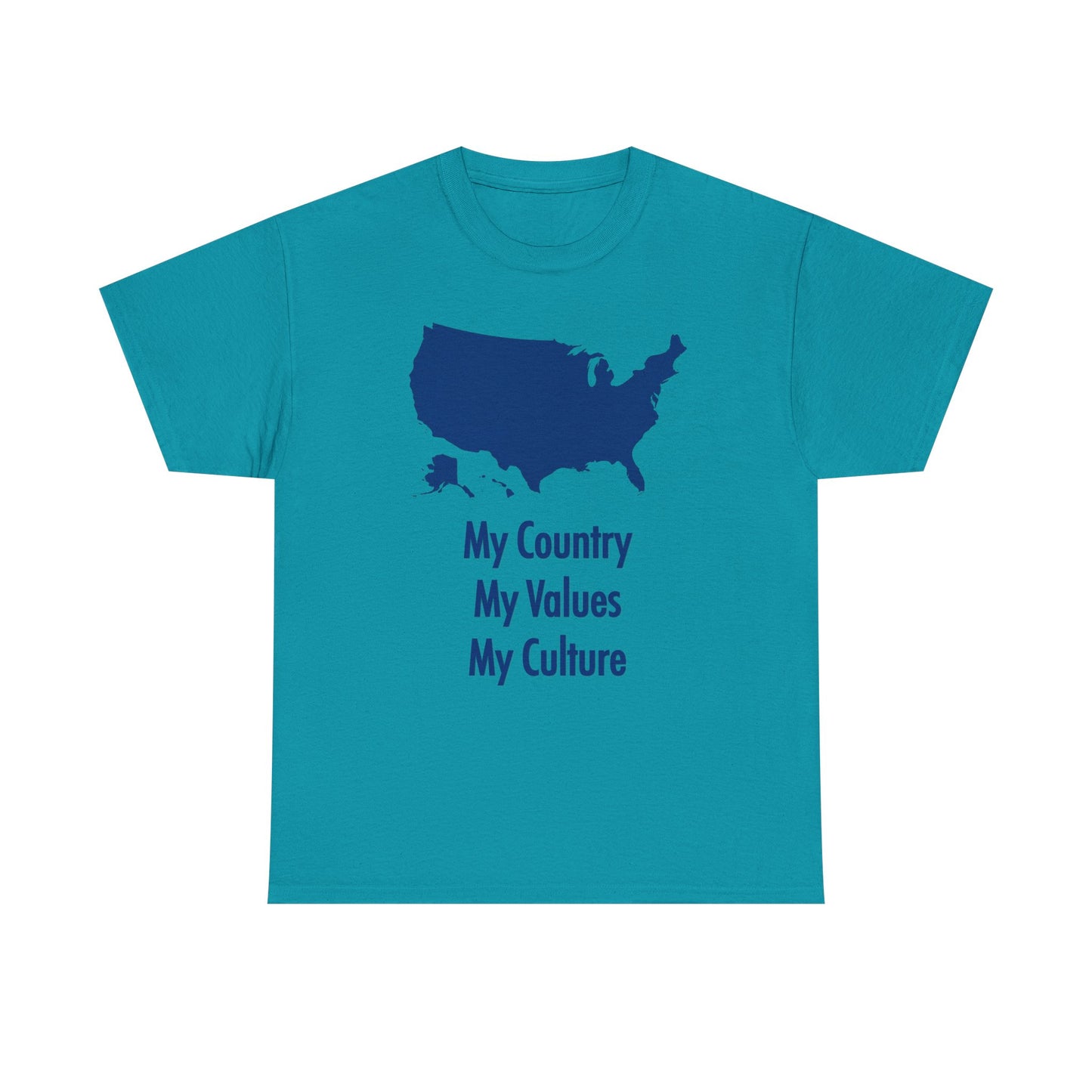 My Country My Values | Patriotic T-Shirt for Proud Americans