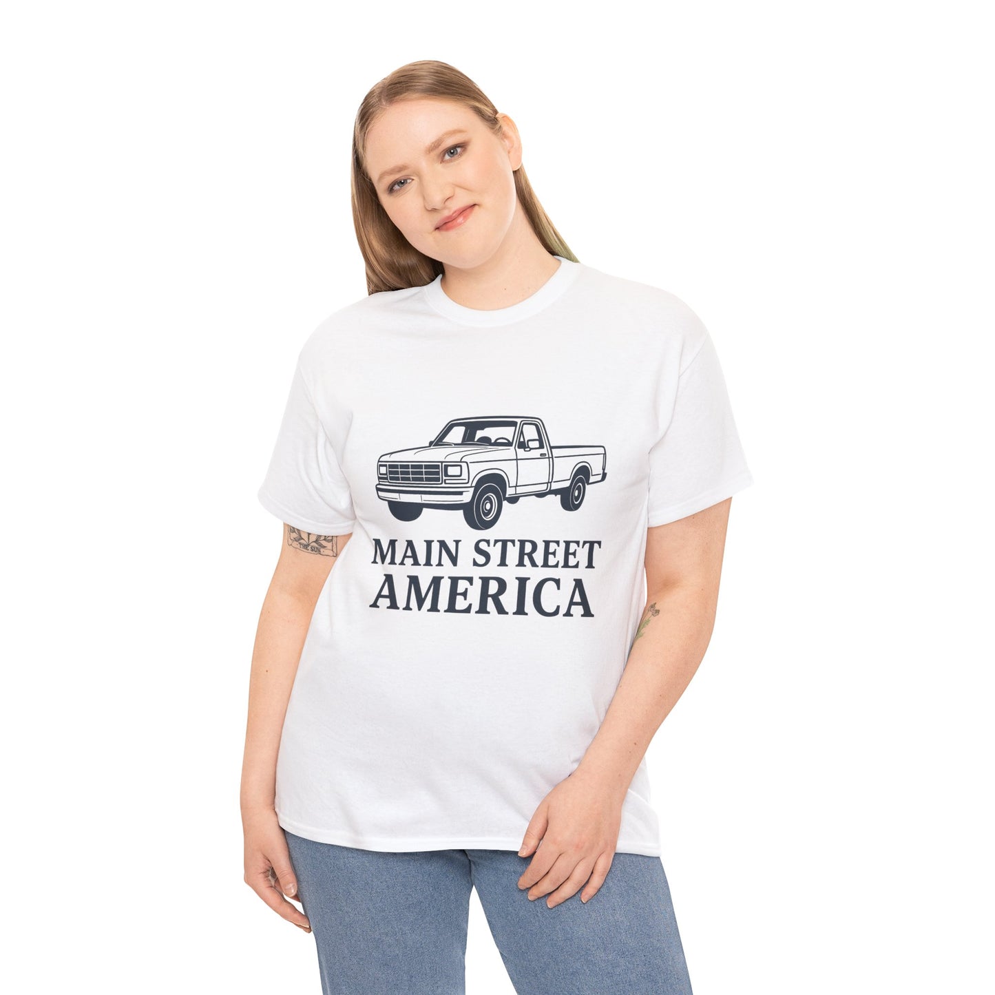 Main Street America T-Shirt – Vintage Truck Design
