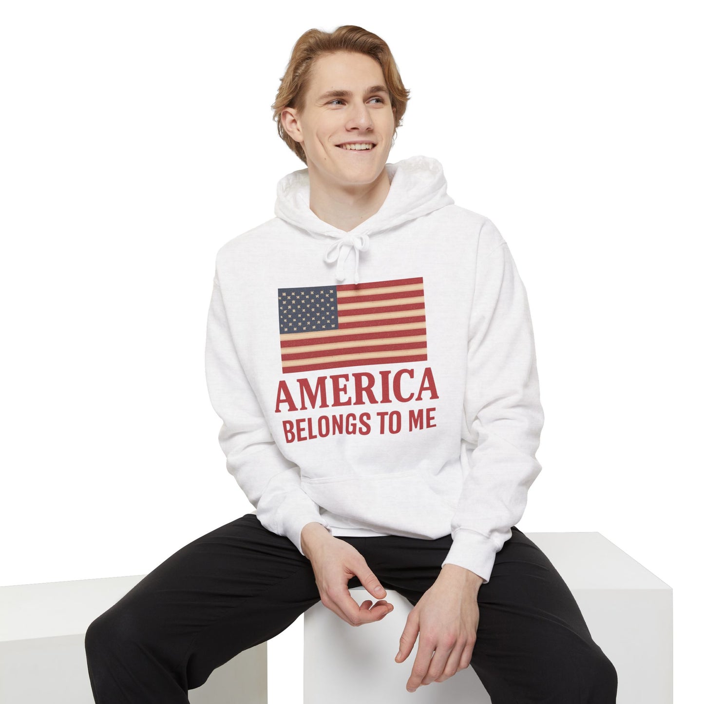 America Belongs to Me | Patriotic Hoodies for Proud Americans