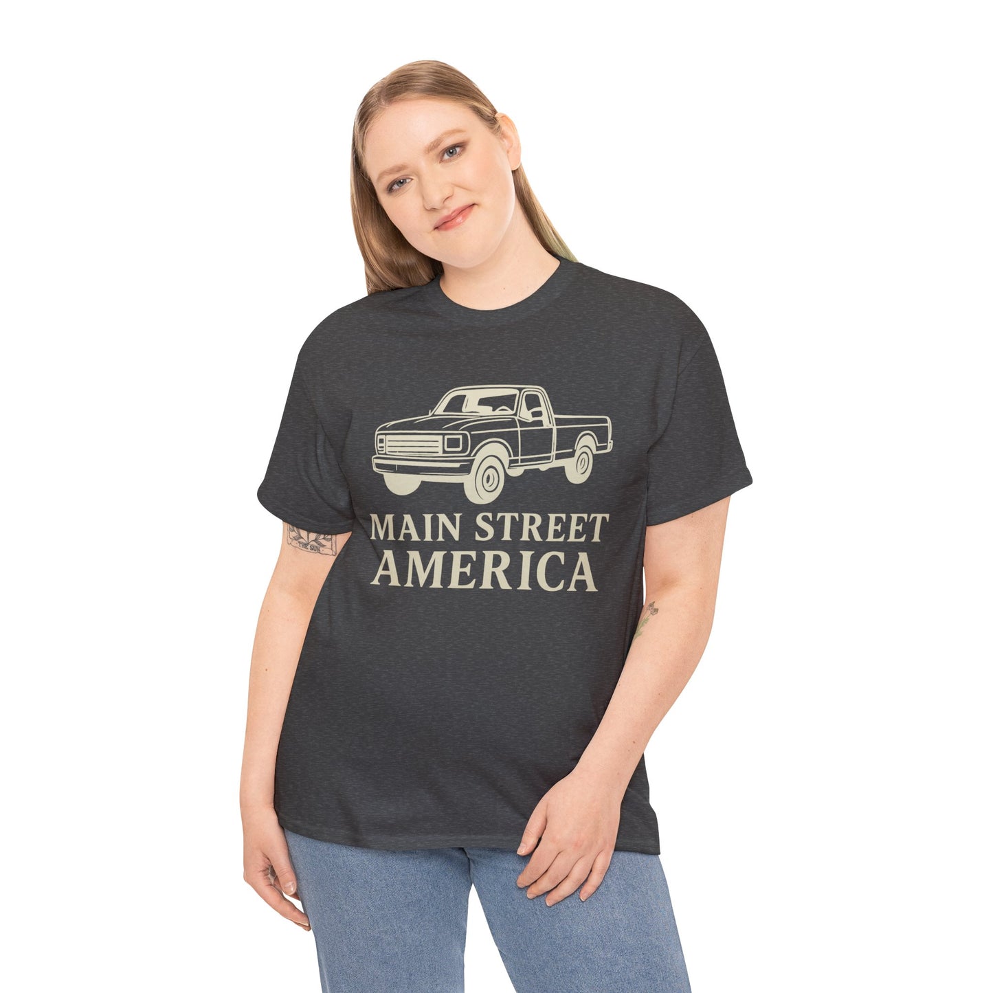 Main Street America T-Shirt – Vintage Truck Design