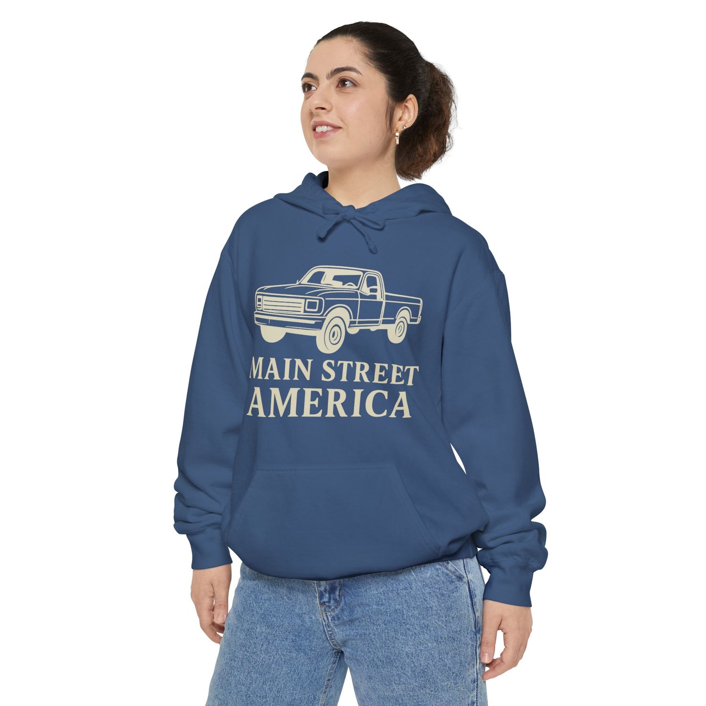 Main Street America Hoodies – Vintage Truck Design