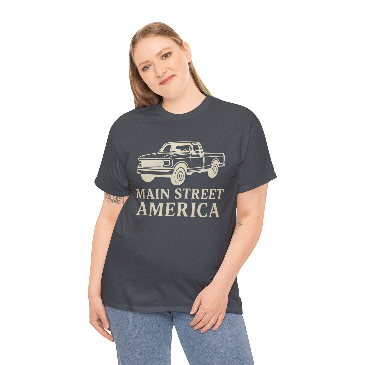 Main Street America T-Shirt – Vintage Truck Design