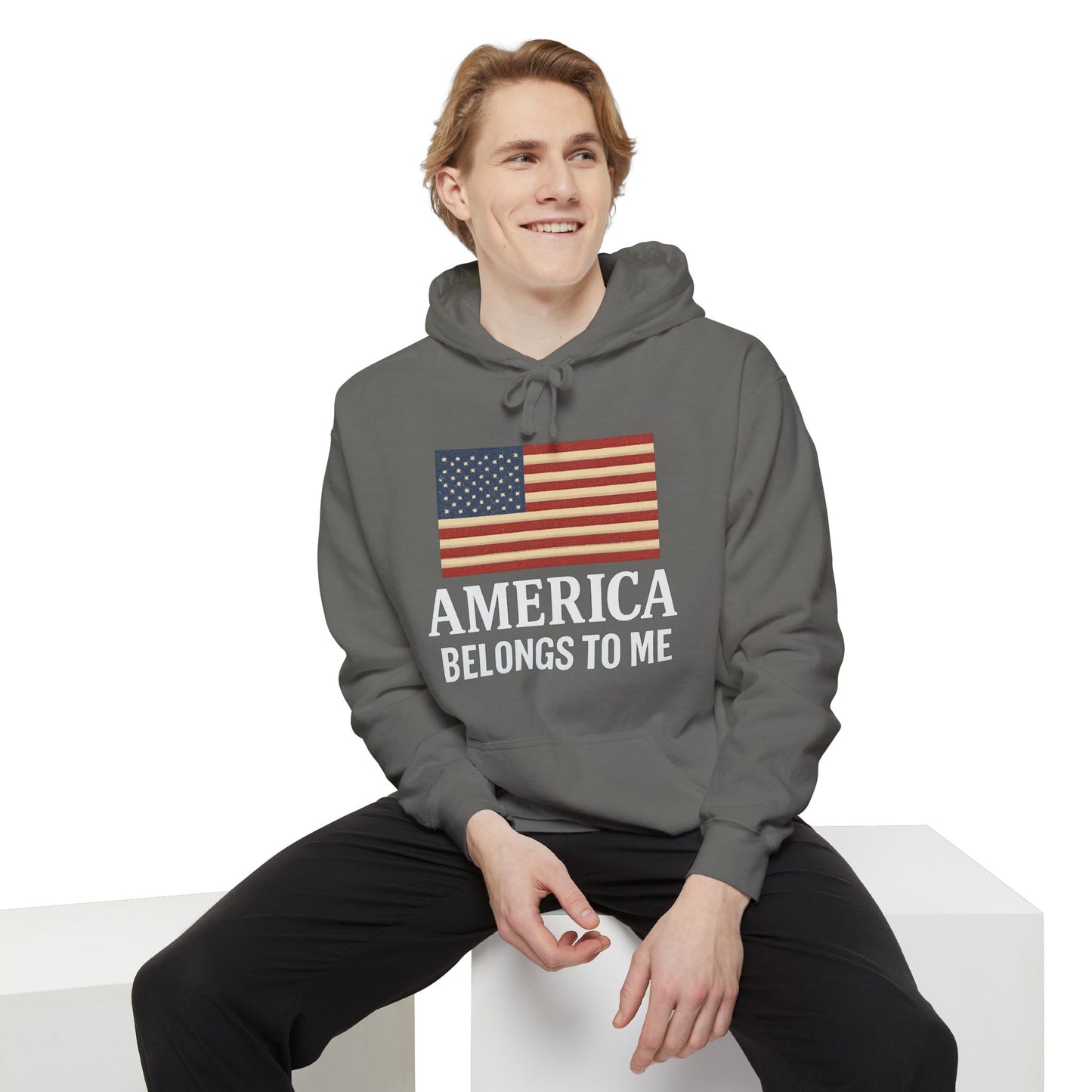 America Belongs to Me | Patriotic Hoodies for Proud Americans