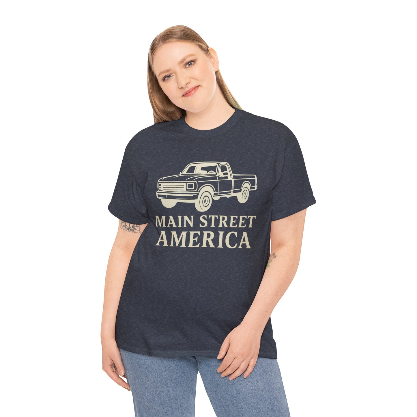 Main Street America T-Shirt – Vintage Truck Design