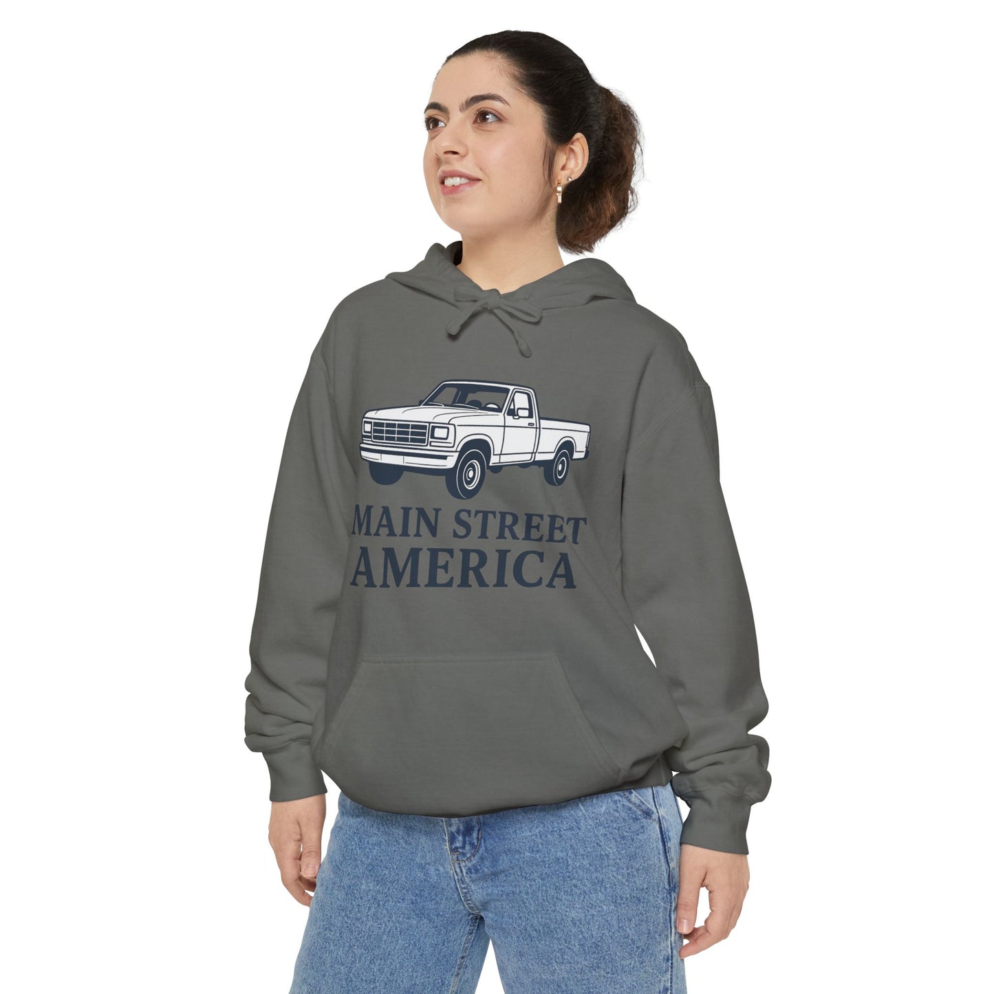 Main Street America Hoodies – Vintage Truck Design